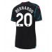 Manchester City Bernardo Silva #20 Dámské 3rd Dres 2023-24 Krátkým Rukávem